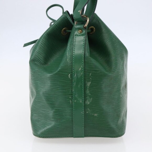 LOUIS VUITTON Epi Petit Noe Shoulder Bag Green - Picture 5 of 14